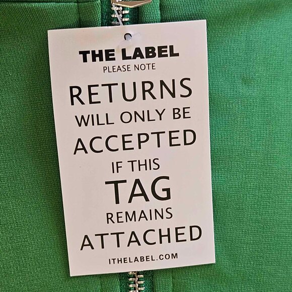 NWT The Label Sikiw Slip Maxi Evening Dress Gown Size M - Picture 9 of 9